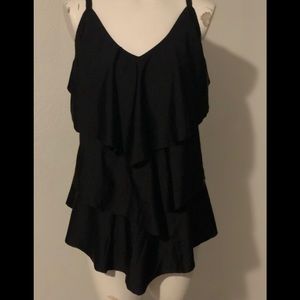 Tropiculture plus sz 20 swimsuit. Layered look